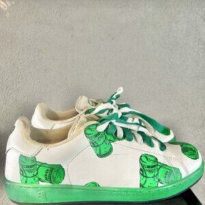 Ice Cream Y2K Skater Style Sneakers SIze 10 AOP Dollar Rolls BBC